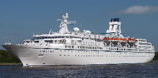 Cruise Vessel in Mauritius